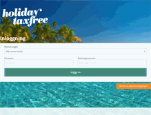 Tablet Screenshot of holidaytaxfree.se